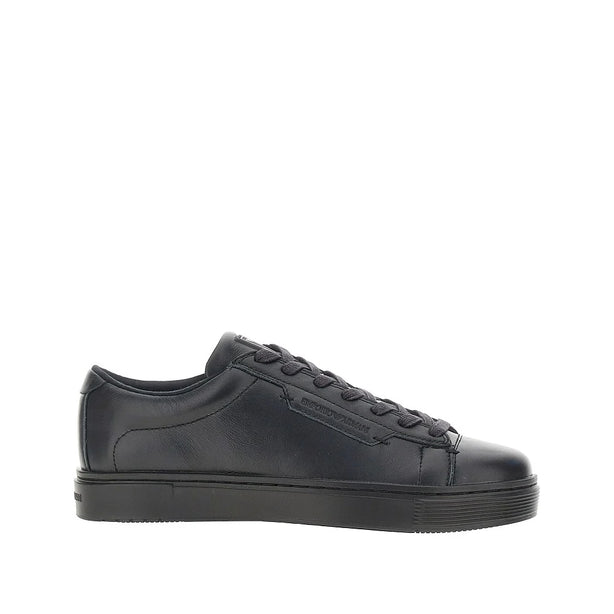 EMPORIO ARMANI Travel Essential leather sneakers