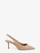 Jimmy Choo Love 95 leatther slingback décolleté - Chai