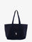 Polo Ralph Lauren Denim shoulder bag with embroidered logo on the front - Navynavy