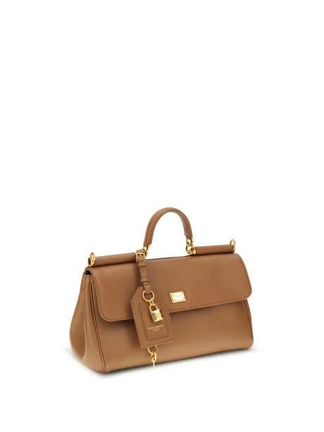 Dolce & Gabbana My Sicily Handbag - Caramello
