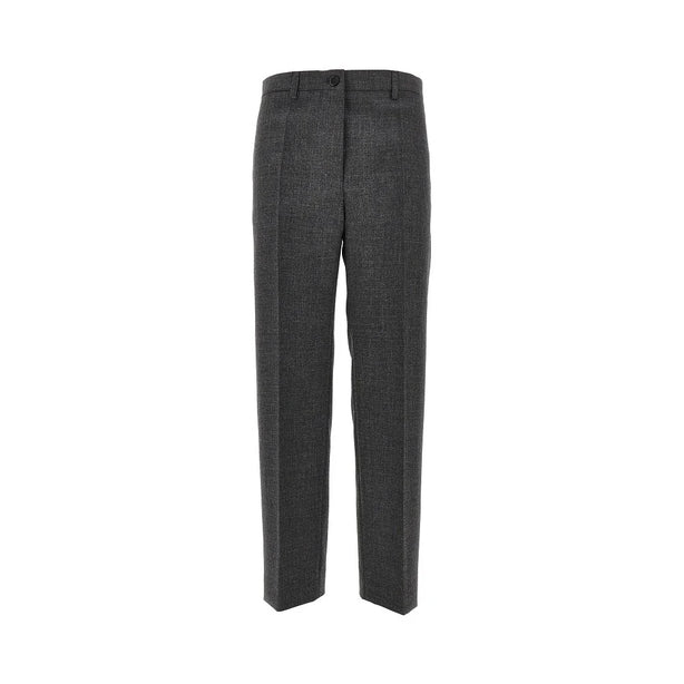 PRADA Wool canvas tailored pants