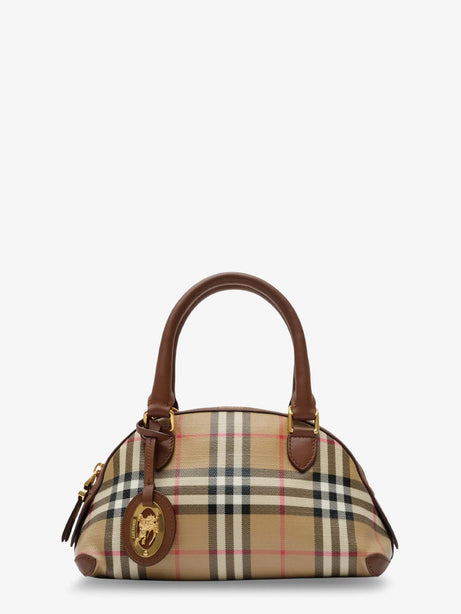Burberry Primrose Mini coated canvas handbag - Archive Beige