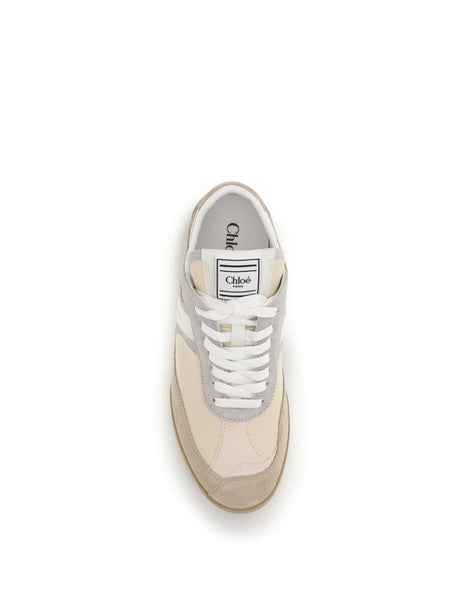 Chloé Kick Sneakers - Dove Grey