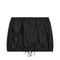 Black Re-Nylon Mini Skirt