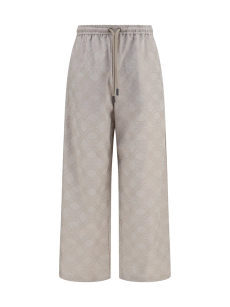 Off-White Arrow all-over monogram Pants - String