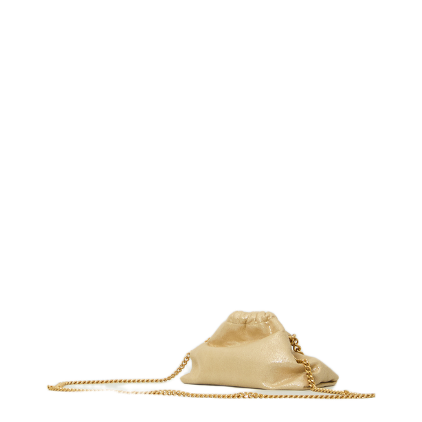 Falabella Medium Shaggy Deer Vegan Crossbody - Pyrite