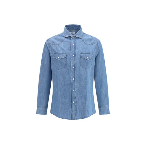 Easy Fit Lightweight Denim Shirt