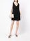 V Neck Shift Mini Dress