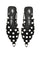 Grid Rhinestone Ballerina Shoes