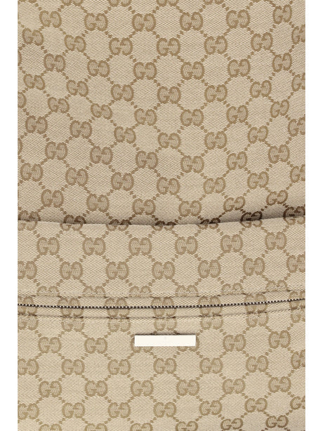 Gucci Large Tag Backpack - Vint.Sand/Dk Bro/Vrv