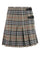 Embroidered Wool Skirt