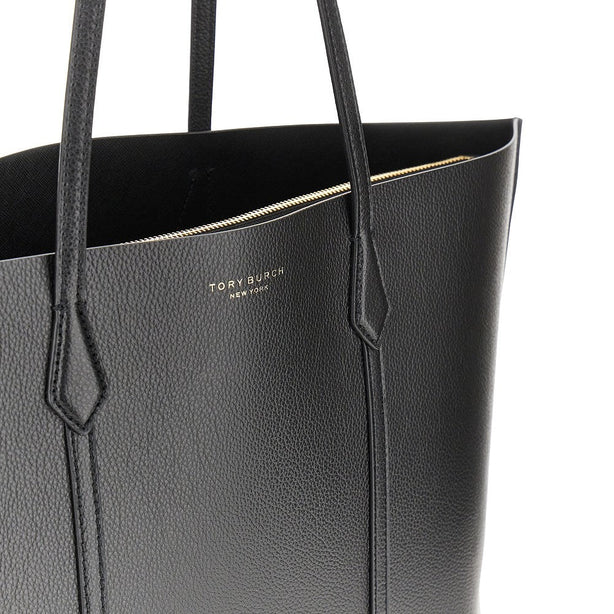 TORY BURCH Perry' grained leather shopping bag