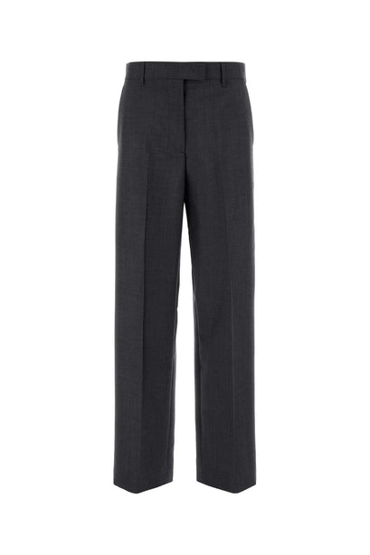 Charcoal Mohair Blend Pant