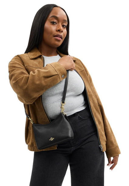 Coach Laurel Small Shoulder Bag - Black