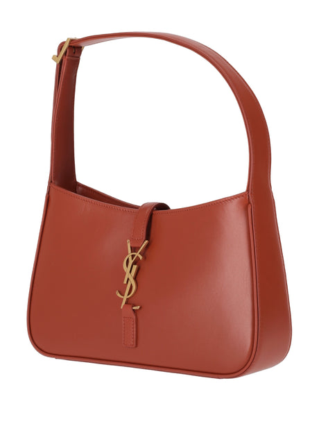Saint Laurent Le 5 À 7 Small Smooth Leather Shoulder Bag - Rust