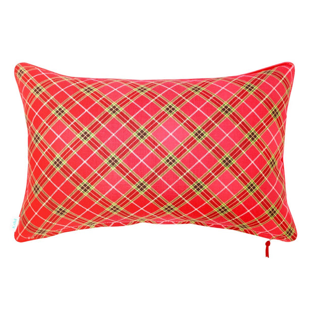 KRFTD Tartan Reindeers Cushion