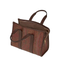 Arnica Small Paisley Jacquard Cotton Top-Handle Bag - Brown