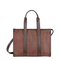 Arnica Small Paisley Jacquard Cotton Top-Handle Bag - Brown