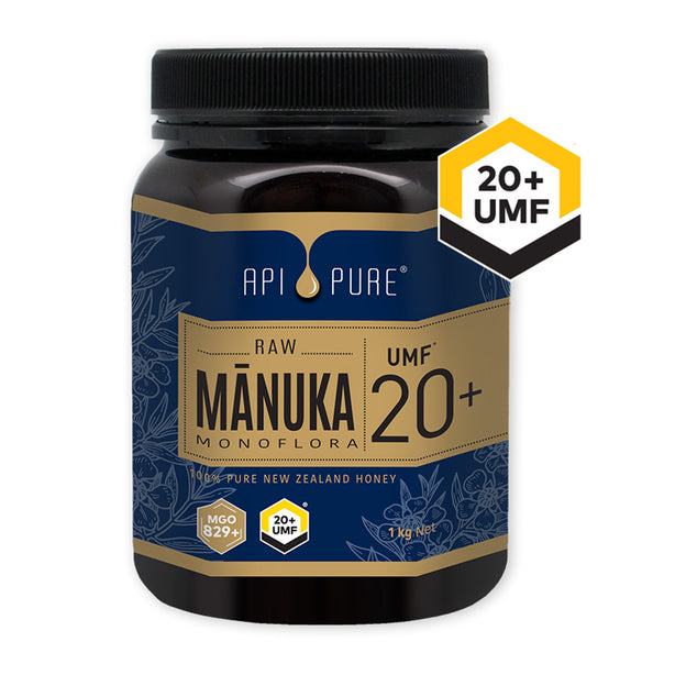 Apipure  Raw Manuka Honey UMF 20+ 1kg