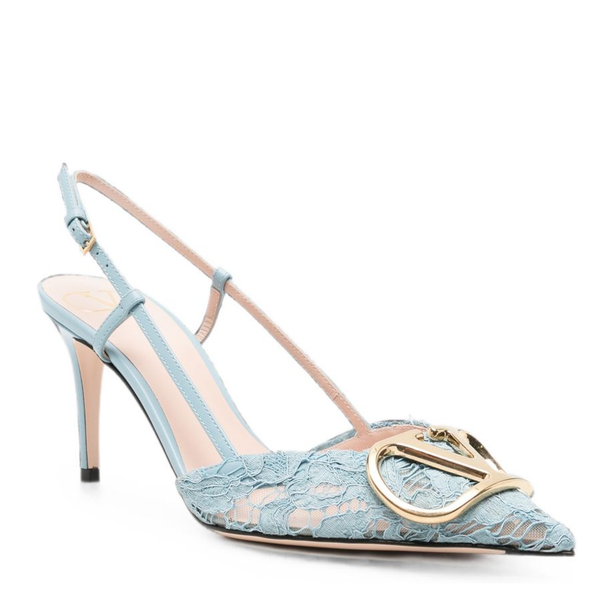 With Heel Light Blue