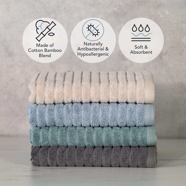 Bamboo Luxe Hand Towel Heritage Collection by Robinsons