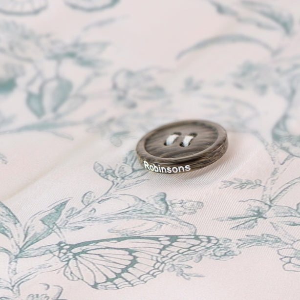 Cool Bamboo Belle Toile Printed Bed Sheet Set Misty Blue - Hotel Collection by Robinsons