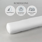 DreamFeel Luxury Hotel Comfort Bolster - Hotel Collection by Robinsons