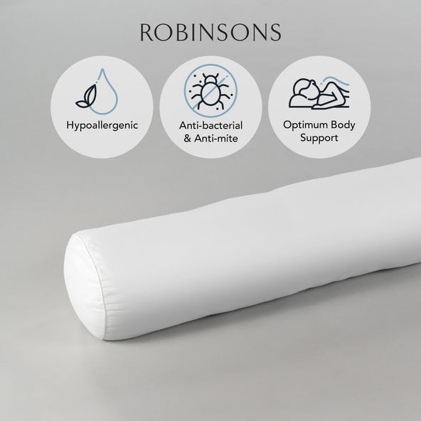 DreamFeel Luxury Hotel Comfort Bolster - Hotel Collection by Robinsons