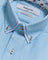 Coupe Cousu, Cyan, Double Collar Long Sleeve Shirt