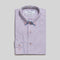 Coupe Cousu, Fancy Dobby, Double Collar Long Sleeve Shirt