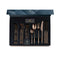 Charles Millen Signature Collection Aldo Antique Bronze Mirror Finished Stainless Steel Cutlery Set