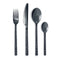 Charles Millen Signature Collection Aldo Silver Grey Mirror Finished Stainless Steel Cutlery Set