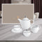 Charles Millen Signature Fine Bone China Collection Vogue Series 9 Piece Tea Set, Monde