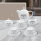 Charles Millen Signature Fine Bone China Collection Vogue Series 9 Piece Tea Set, Peace
