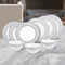 Charles Millen Signature Fine Bone China Collection Vogue Series Good for 6 Entrée Dining Set, Peace