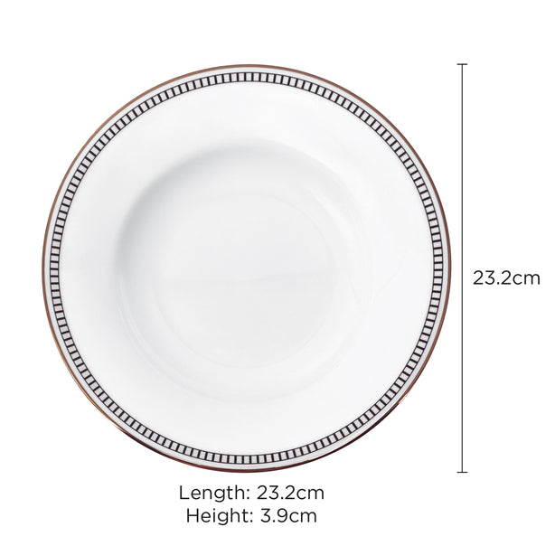 Charles Millen Signature Fine Bone China Collection Vogue Series, Ritz