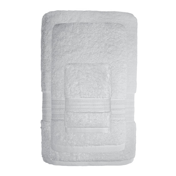 Charles Millen Signature Collection Velmont Egyptian Cotton Bath Linen, Bright White