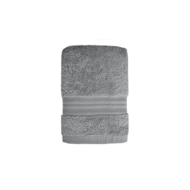 Charles Millen Signature Collection Velmont Egyptian Cotton Bath Linen, Silver