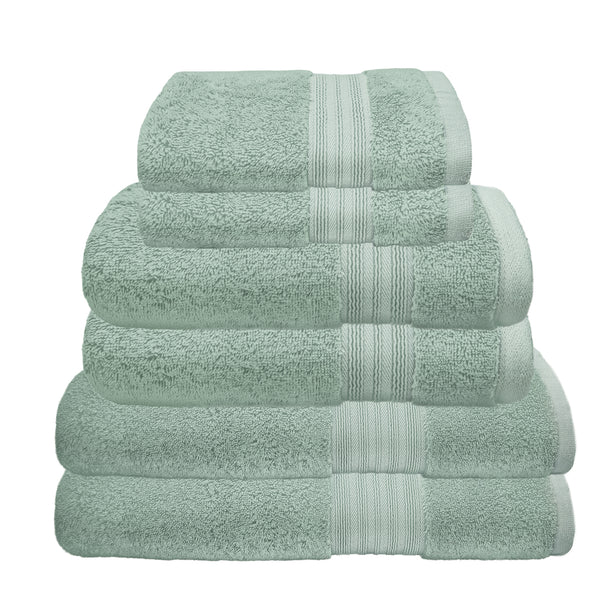 Charles Millen VELMONT Towel 6pcs Bundle Set (2 Face towel, 2 Hand Towel, 2 Bath Towel)
