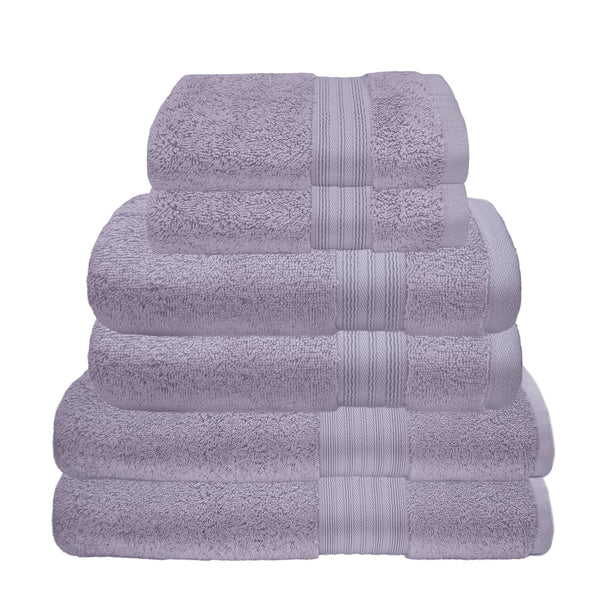 Charles Millen VELMONT Towel 6pcs Bundle Set (2 Face towel, 2 Hand Towel, 2 Bath Towel)