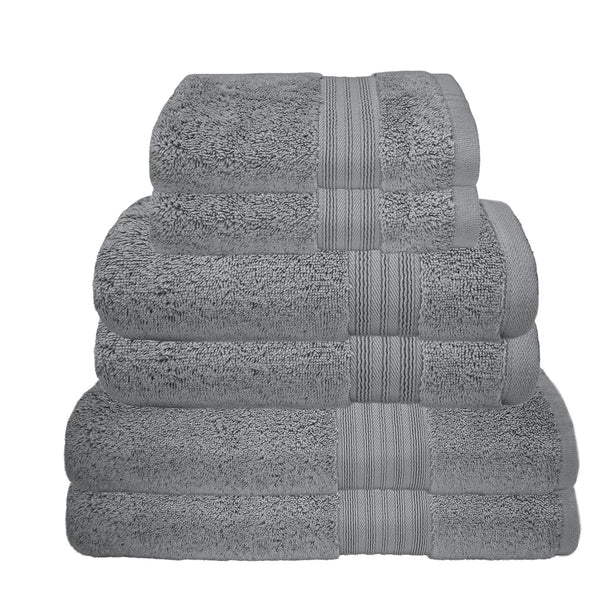 Charles Millen VELMONT Towel 6pcs Bundle Set (2 Face towel, 2 Hand Towel, 2 Bath Towel)
