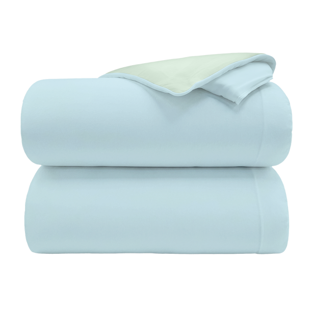 Charles Millen Suite Collection Glacia Bedlinen, Cooling Comforter, Ice Mint
