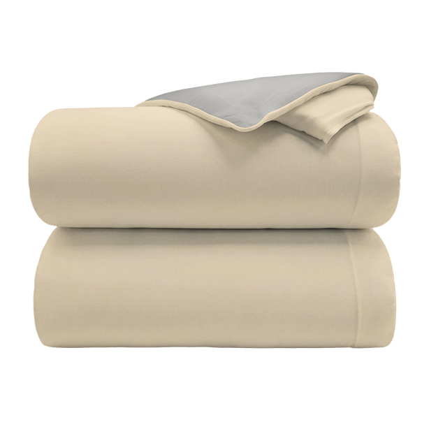 Charles Millen Suite Collection Glacia Bedlinen, Cooling Comforter, Pebble Stone