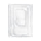 Charles Millen Suite Collection 100% Combed Cotton Classique Bath Linen, Bright White