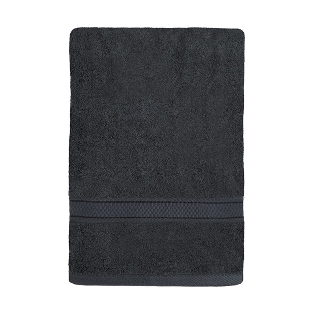 Charles Millen Suite Collection 100% Combed Cotton Classique Bath Linen, Anthrazit Grey