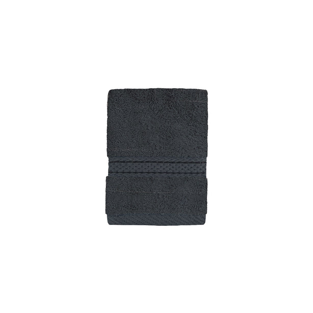 Charles Millen Suite Collection 100% Combed Cotton Classique Bath Linen, Anthrazit Grey