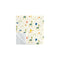 The Gang 100% Cotton 6-ply high density printed gauze Bath Linen, Alpaca