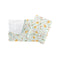 The Gang 100% Cotton 6-ply high density printed gauze Bath Linen, Squirrel