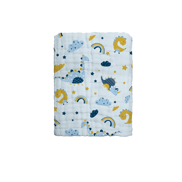 The Gang 100% Cotton 6-ply high density printed gauze Bath Linen, Stego