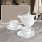 Charles Millen Signature Fine Bone China Collection Vogue Series 3 Piece Entrée Tea Set, Paros